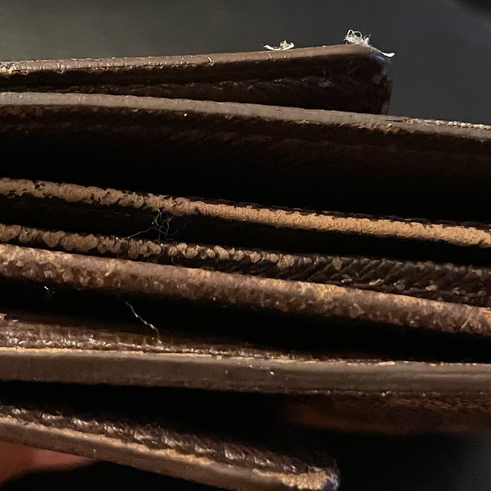 Louis Vuitton Brown Checkered Wallet GUC - Picture 8 of 8